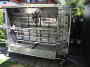 Hendlgrill, 144 Hendl- 288 Port. – Bild 2